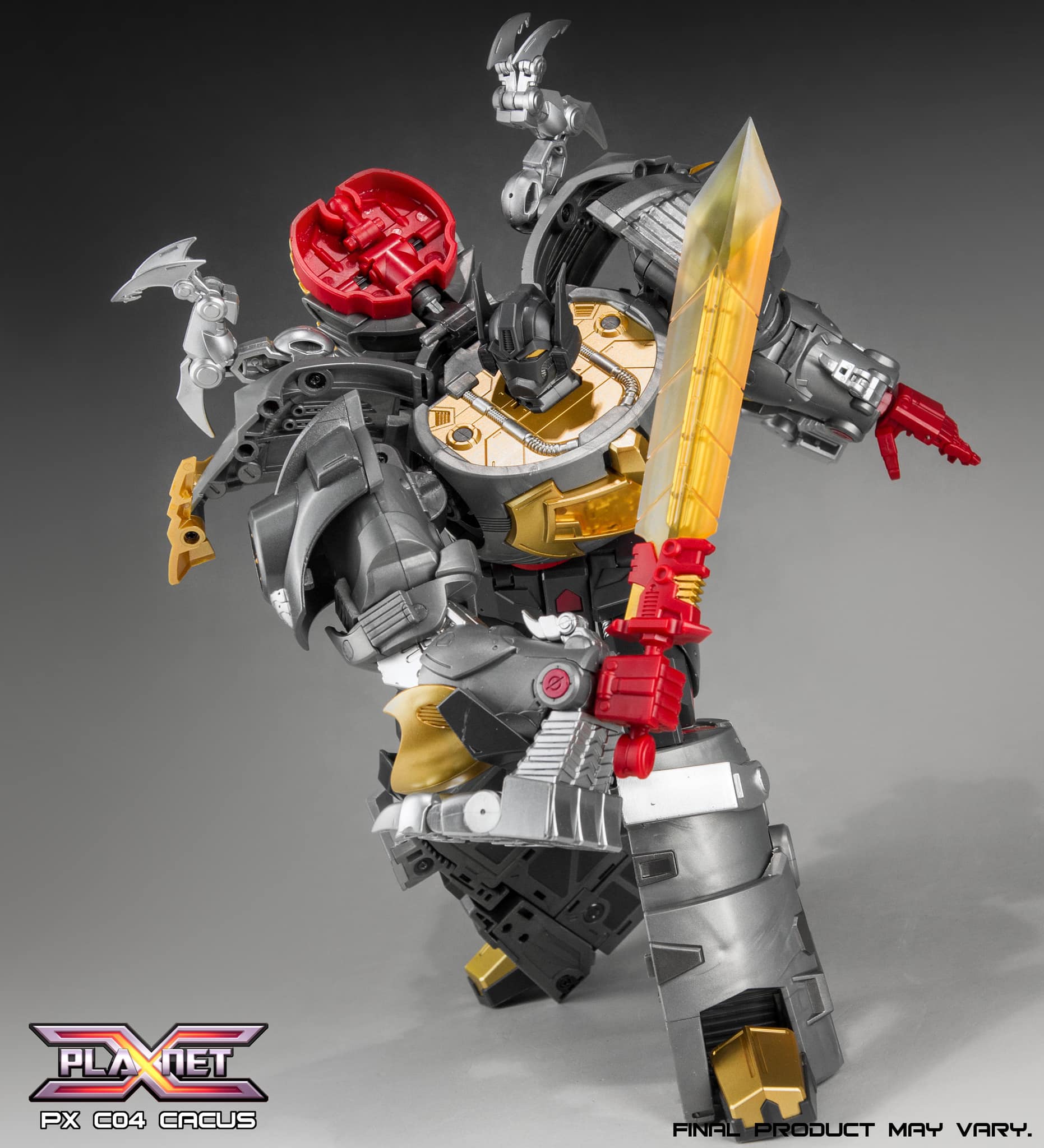 Planet X PX-C04 Cacus Full Colored Images of IDW Grimlock